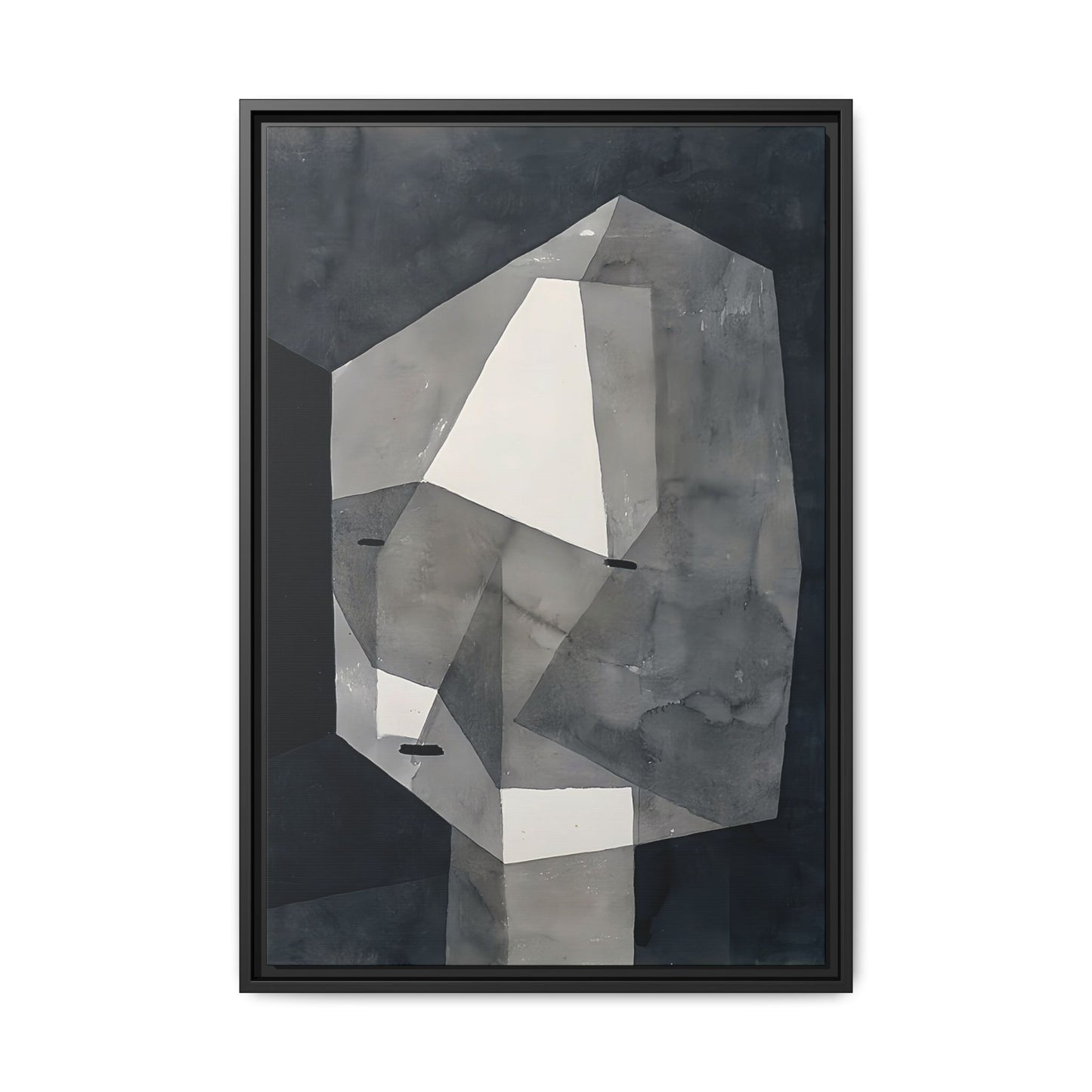 Rough-Cut Head (1935) by Paul Klee / Toile encadrée sur caisse américaine