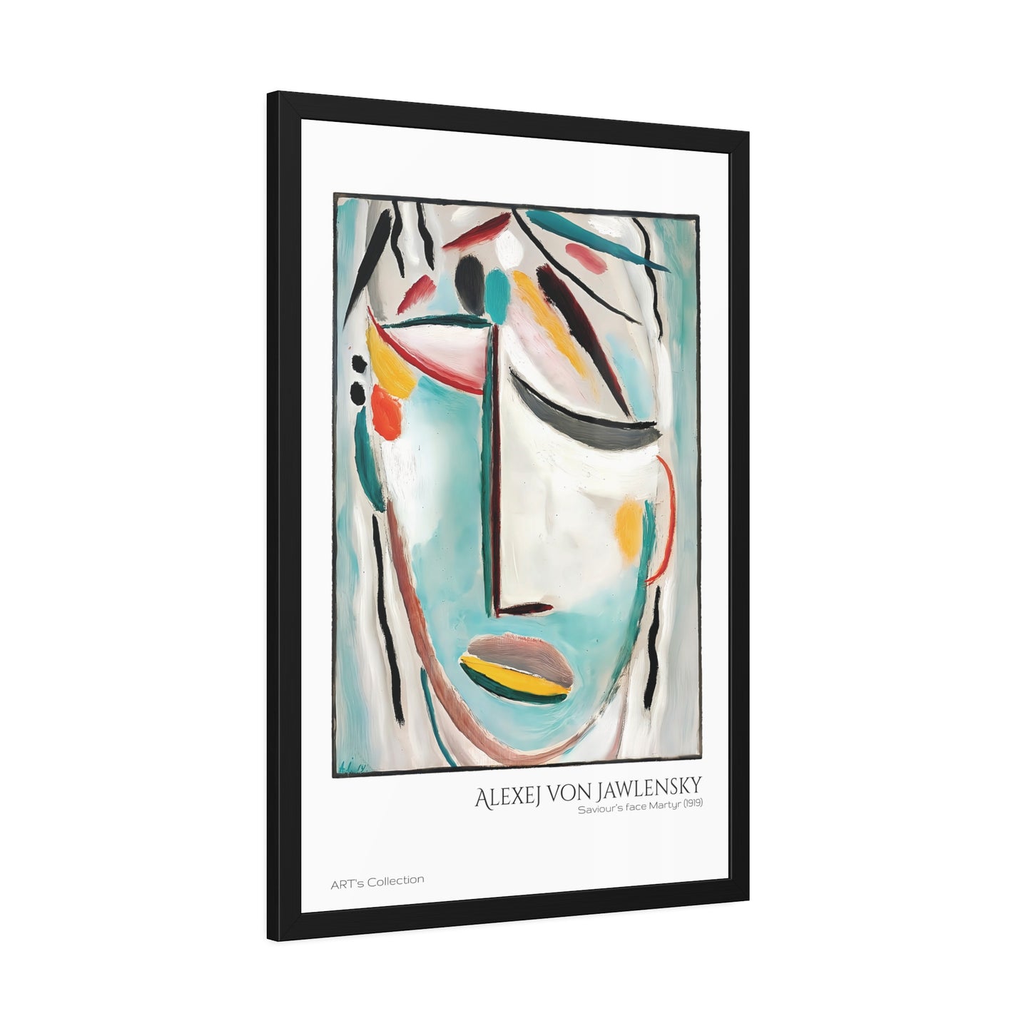 Saviour's face Martyr (1919) by Alexej von Jawlensky / Affiche Encadrée série ART's Collection