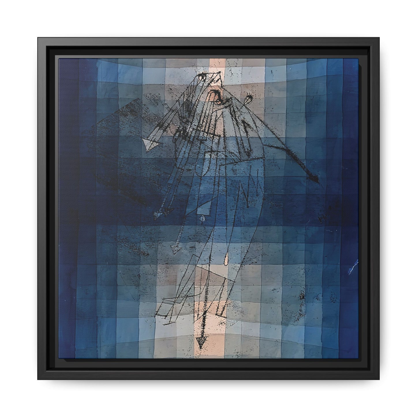Dance of Moth (1923) by Paul Klee / Toile encadrée sur caisse américaine