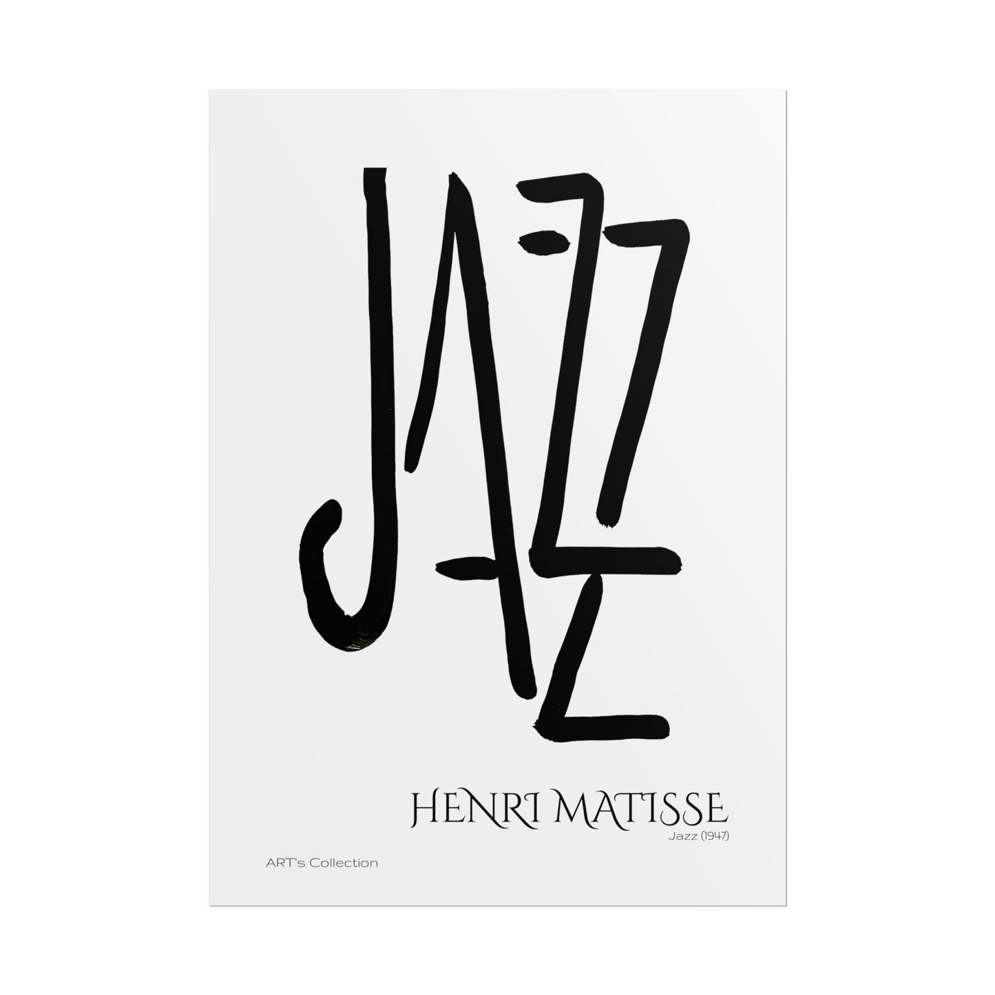 Jazz - Titre (1947) by Henri Matisse / Affiche imprimée - Série ART's Collection