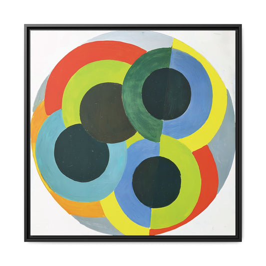 Disks (1930-1933) by Robert Delaunay / Toile encadrée sur caisse américaine