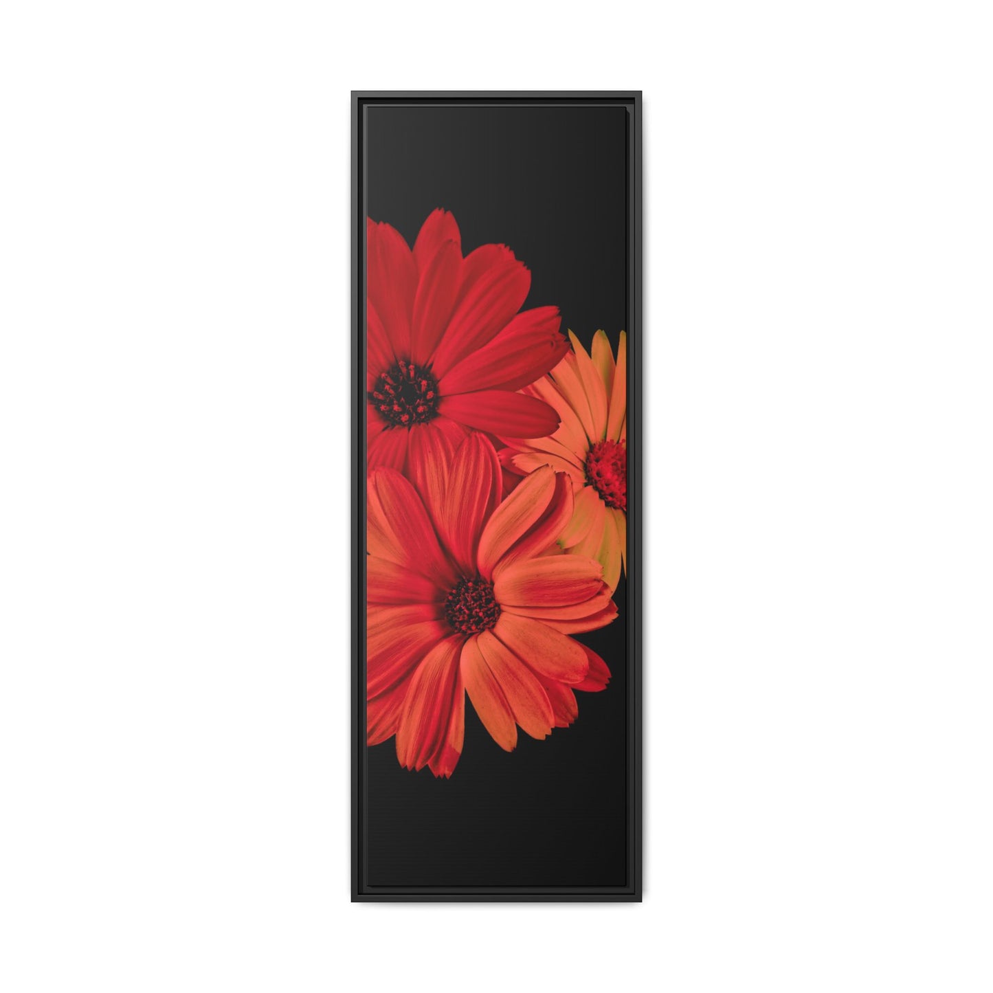 Collection Signature "FLORAL Numéro 1" sur Toile encadrée avec caisse américaine