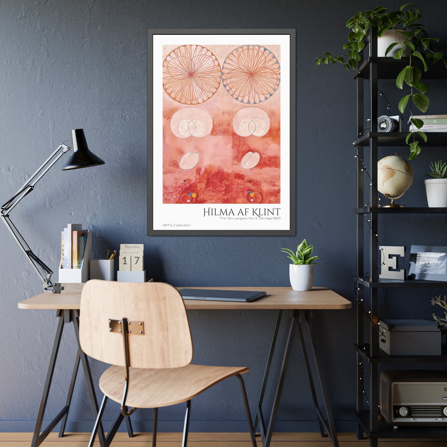 The Ten Largest, No. 9, Old Age (1907) by Hilma af Klint / Affiche Encadrée série ART's Collection