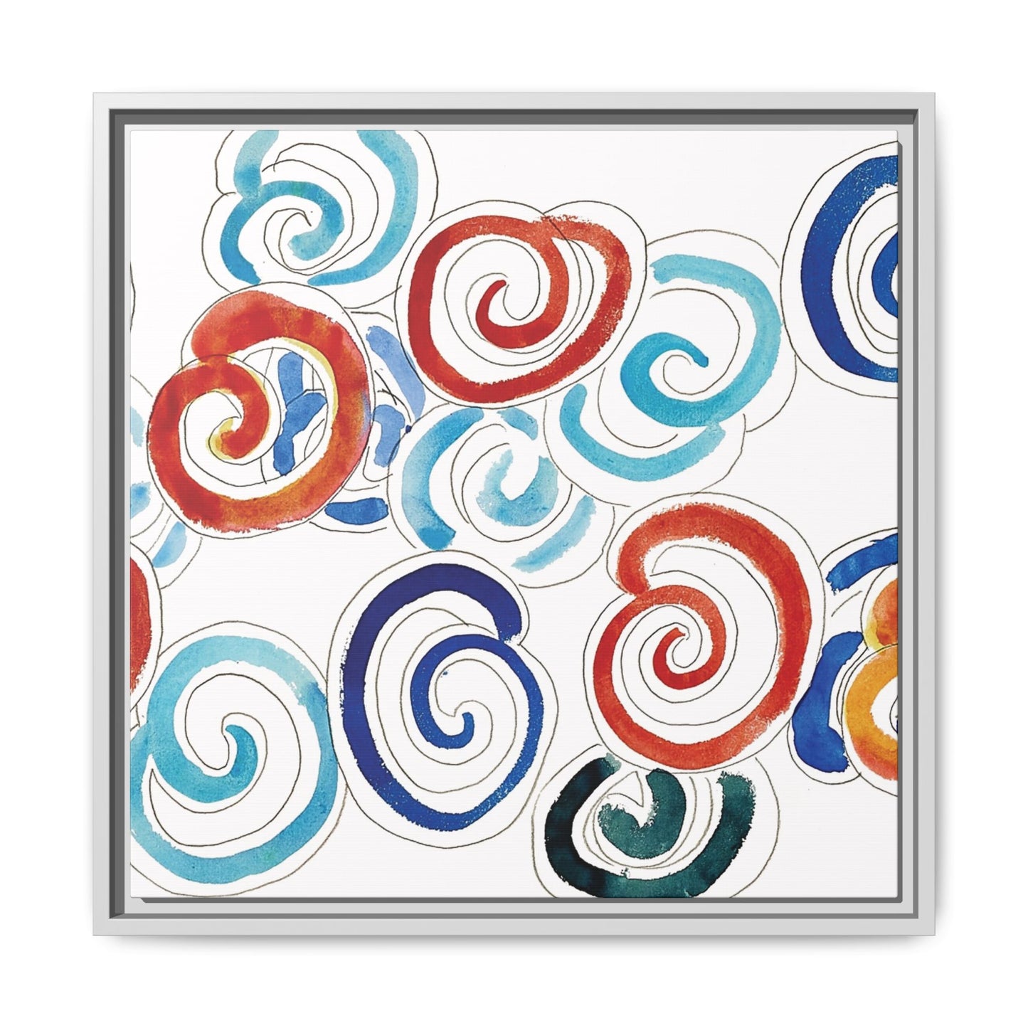 Escargots (1953) by Henri Matisse / Toile encadrée sur caisse américaine