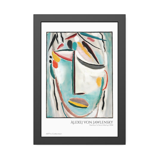 Saviour's face Martyr (1919) by Alexej von Jawlensky / Affiche Encadrée série ART's Collection