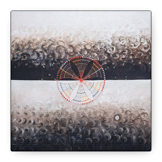 The Swan, No. 10, Group IX-SUW (1915) by Hilma af Klint / Reproduction Fine Art sur Toile / Large Epaisseur 3.2 cm - 1.25 inch