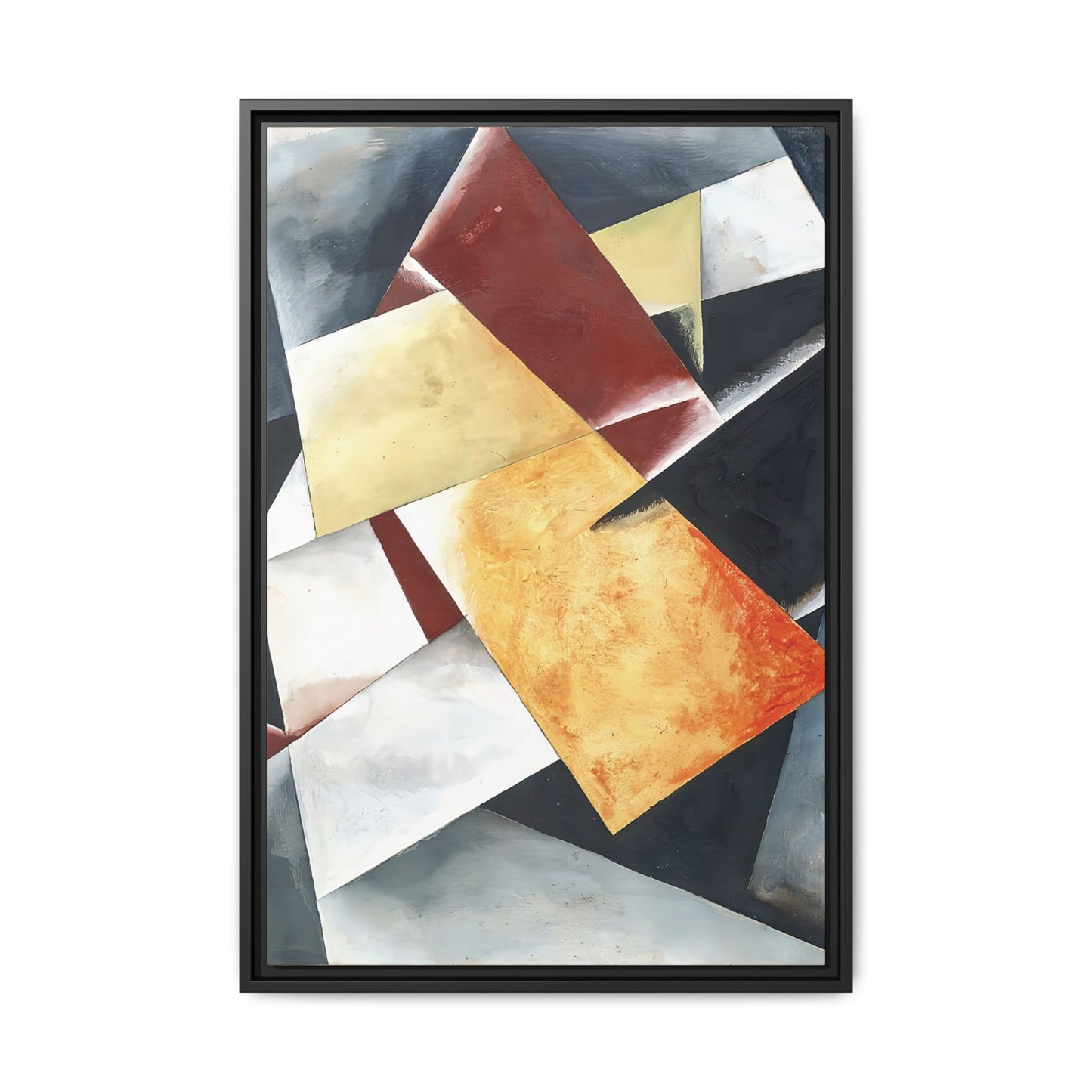 Painterly Architectonic (1919) by Lyubov Popova / Toile encadrée sur caisse américaine