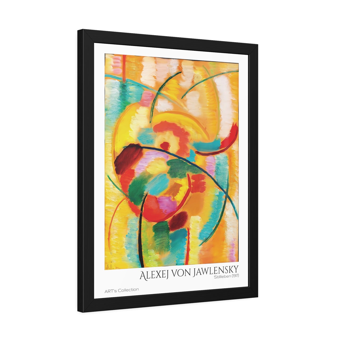 Stillleben (1917) by Alexej von Jawlensky / Affiche Encadrée série ART's Collection