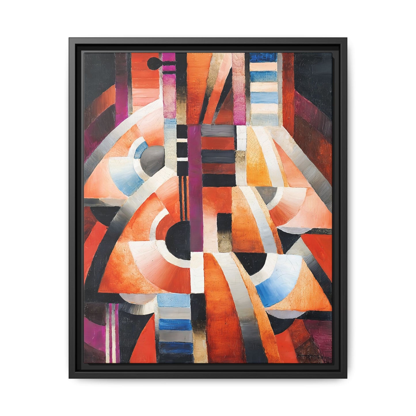 Balalaika (Ca. 1916) by Thorvald Hellesen / Toile encadrée sur caisse américaine