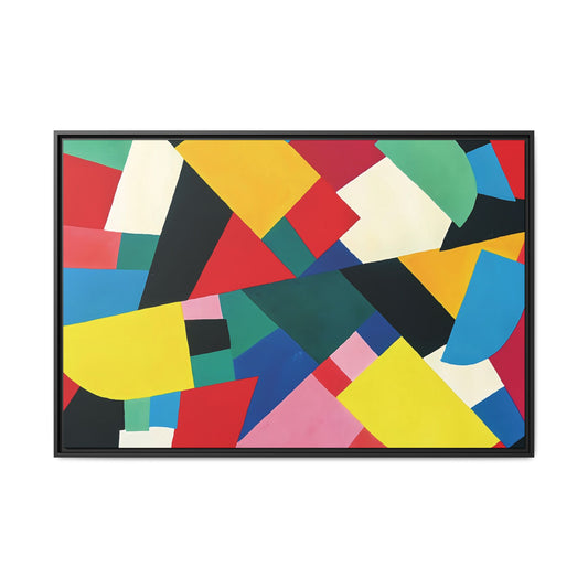 No Title (1936) by Otto Freundlich / Toile encadrée sur caisse américaine