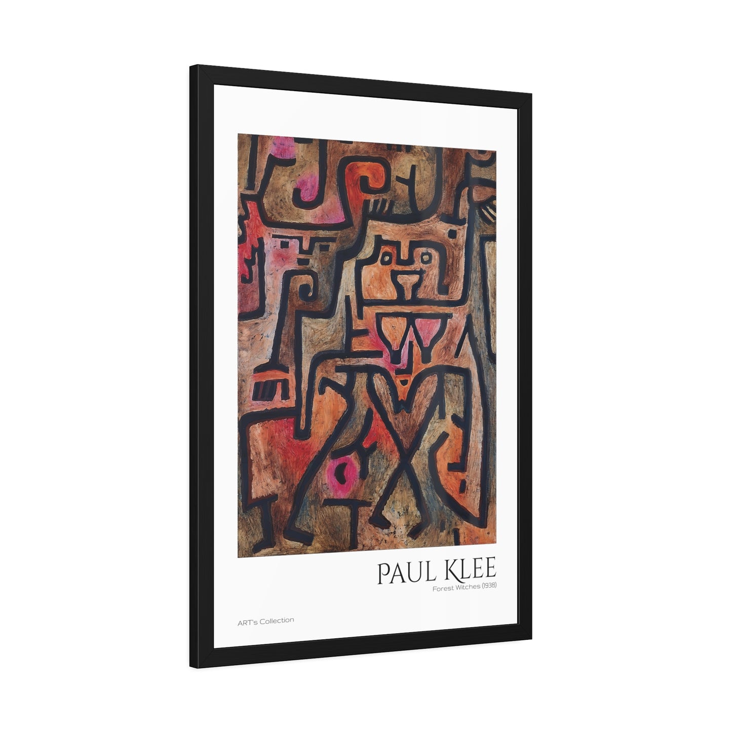 Forest Witches (1938) by Paul Klee / Affiche Encadrée série ART's Collection