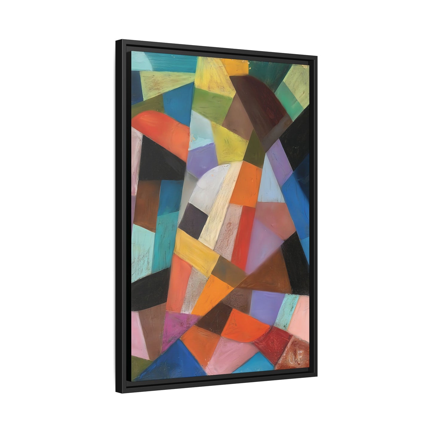 Untitled (1938) by Otto Freundlich / Toile encadrée sur caisse américaine