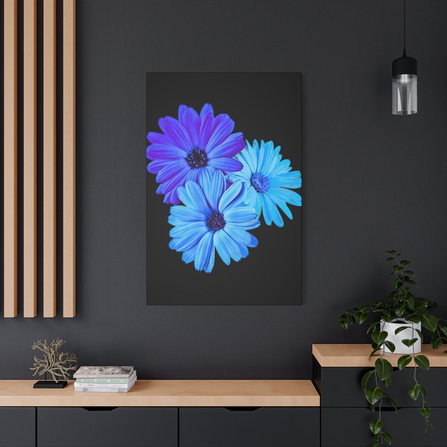 Collection Signature "FLORAL Numéro 2" sur Toile Fine Art sur Toile / Epaisseur 3,2cm - 1'25 po