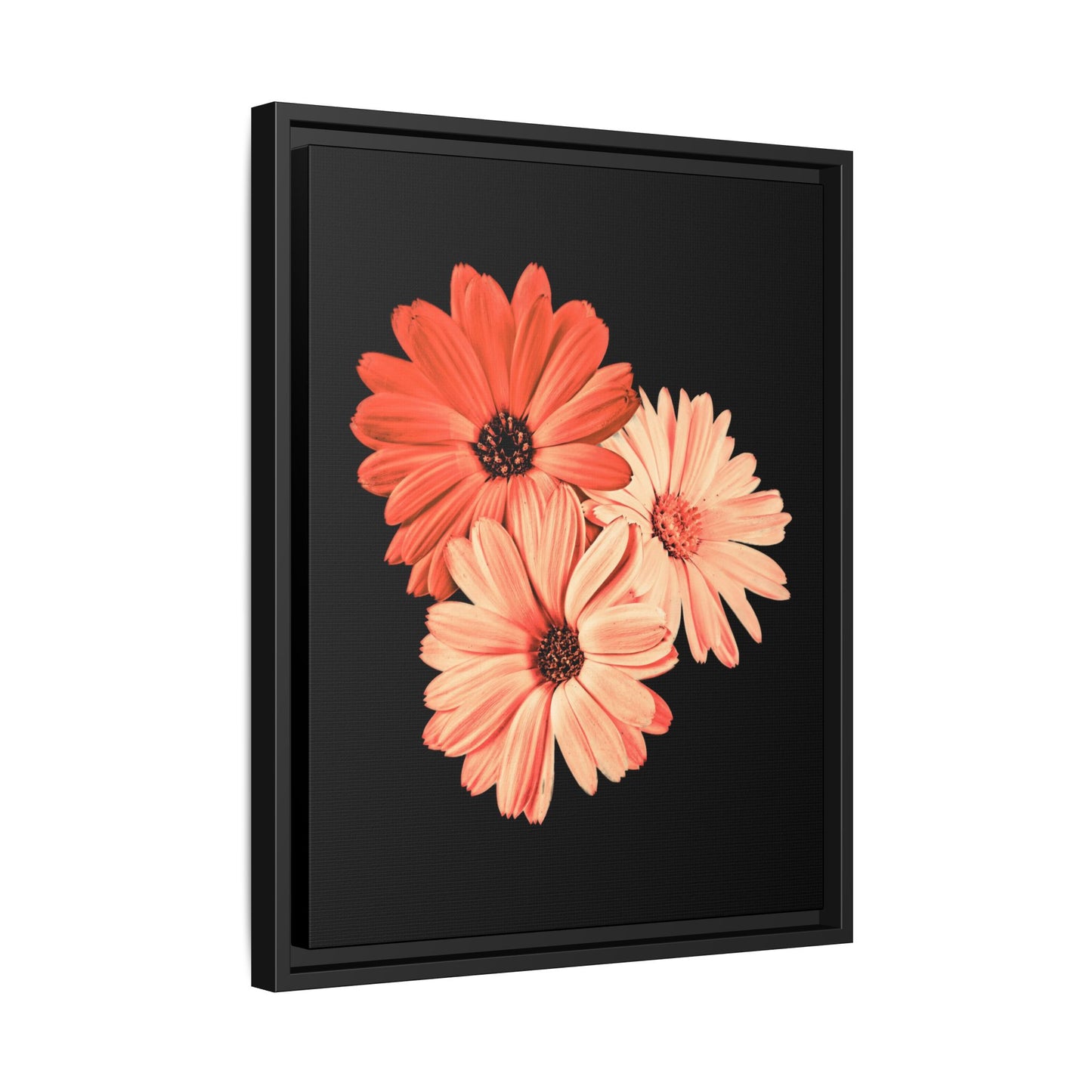 Collection Signature "FLORAL Numéro 6" sur Toile encadrée avec caisse américaine