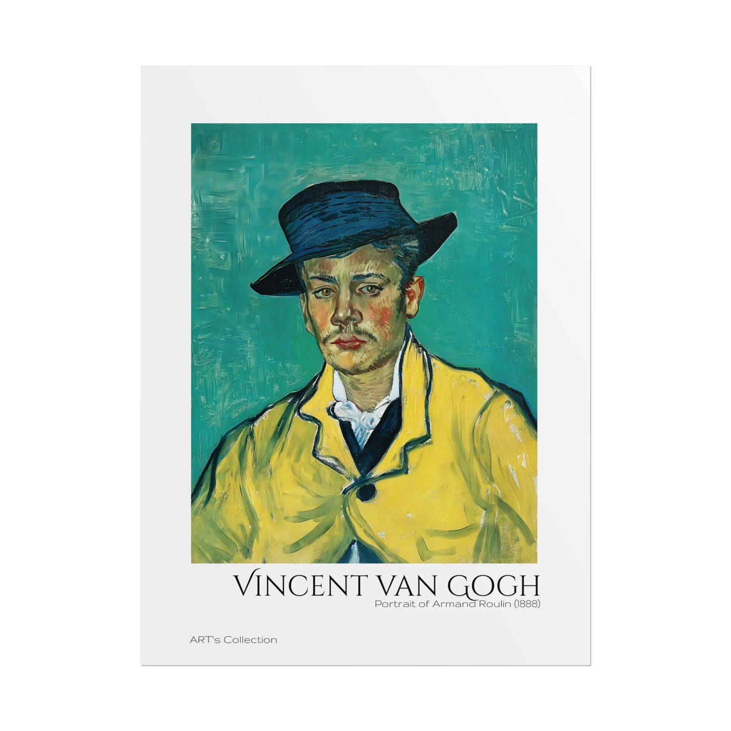 Portrait of Armand Roulin (1888) by Vincent van Gogh / Affiche imprimée - Série ART's Collection
