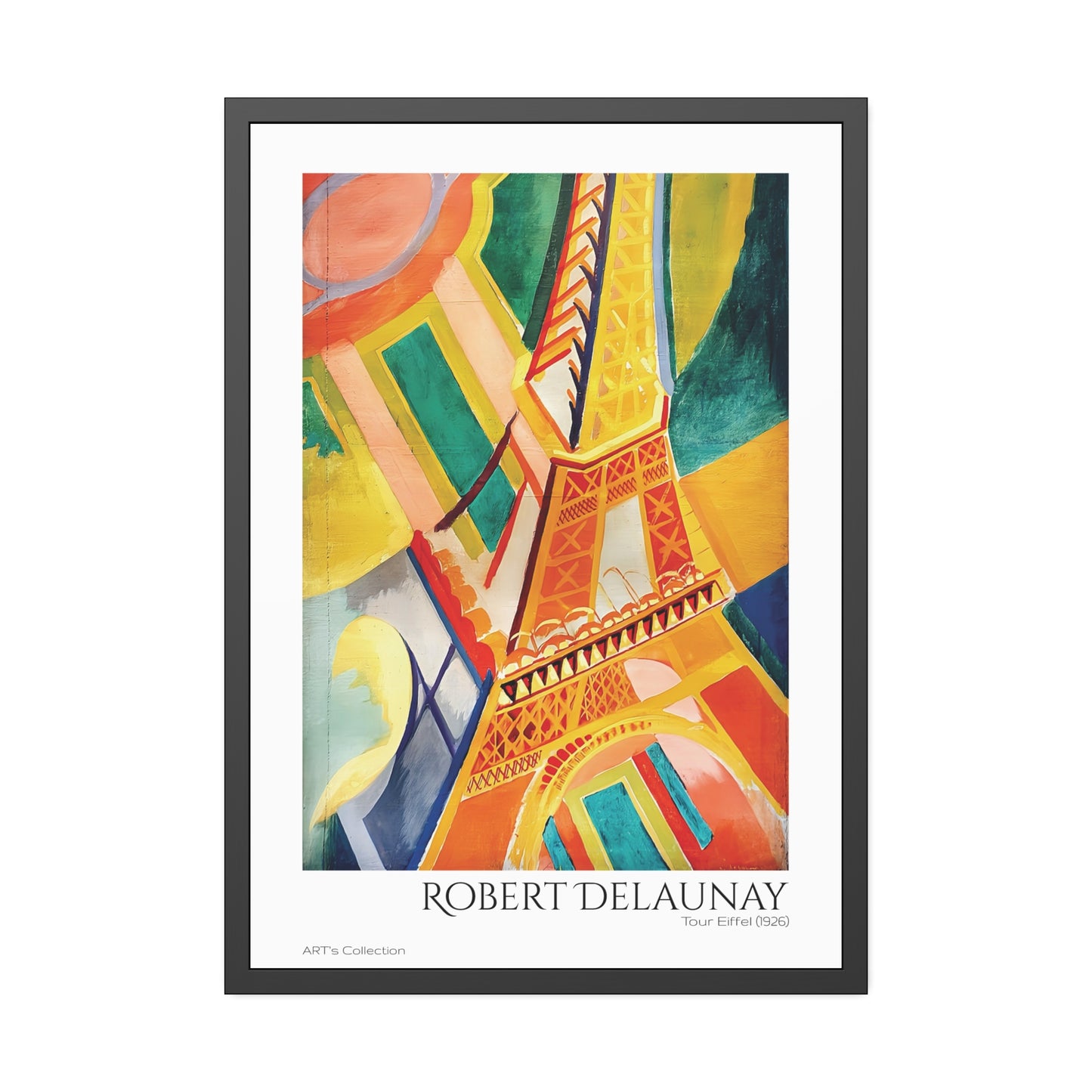 Tour Eiffel (1926) by Robert Delaunay / Affiche Encadrée série ART's Collection