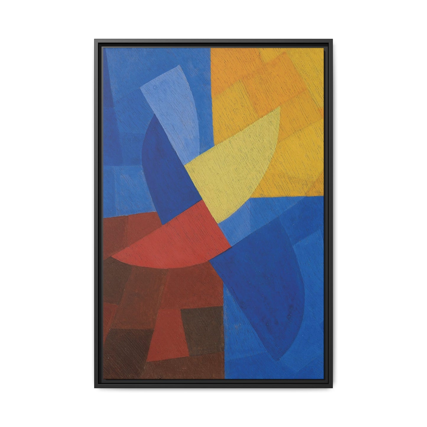 Composition (around 1932) by Otto Freundlich / Toile encadrée sur caisse américaine