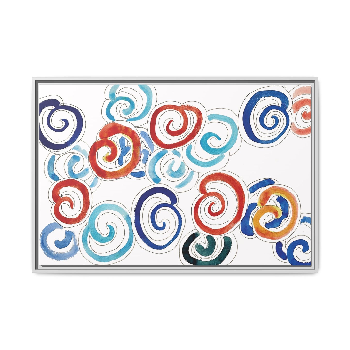 Escargots (1953) by Henri Matisse / Toile encadrée sur caisse américaine