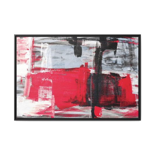 Tableau Graphic Ibis "Série Sign Collections" / Toile encadrée sur caisse américaine