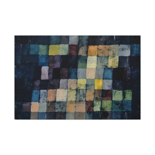 Old sound (1925) by Paul Klee / Reproduction Fine Art sur Toile / Epaisseur 3,2cm - 1'25 po