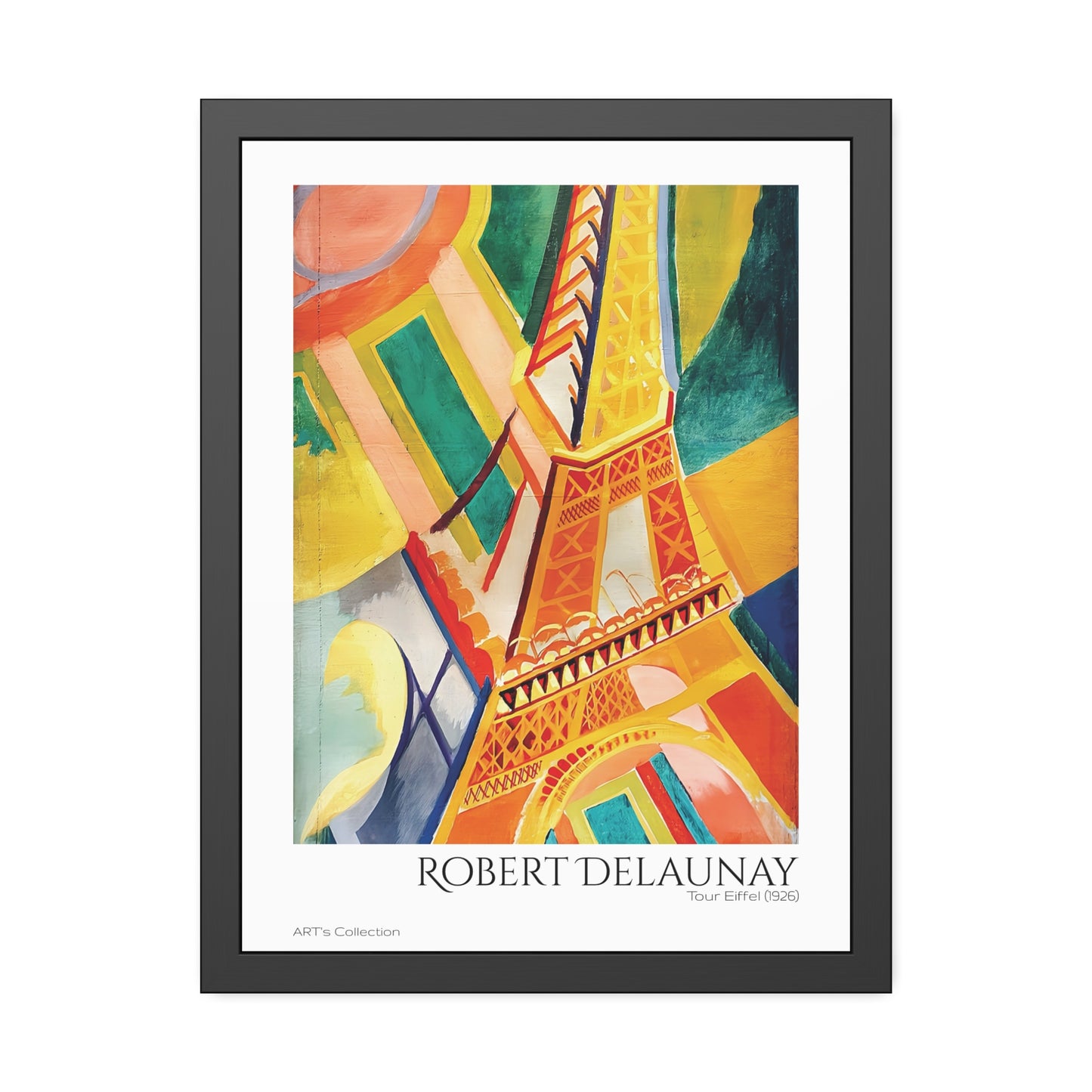 Tour Eiffel (1926) by Robert Delaunay / Affiche Encadrée série ART's Collection