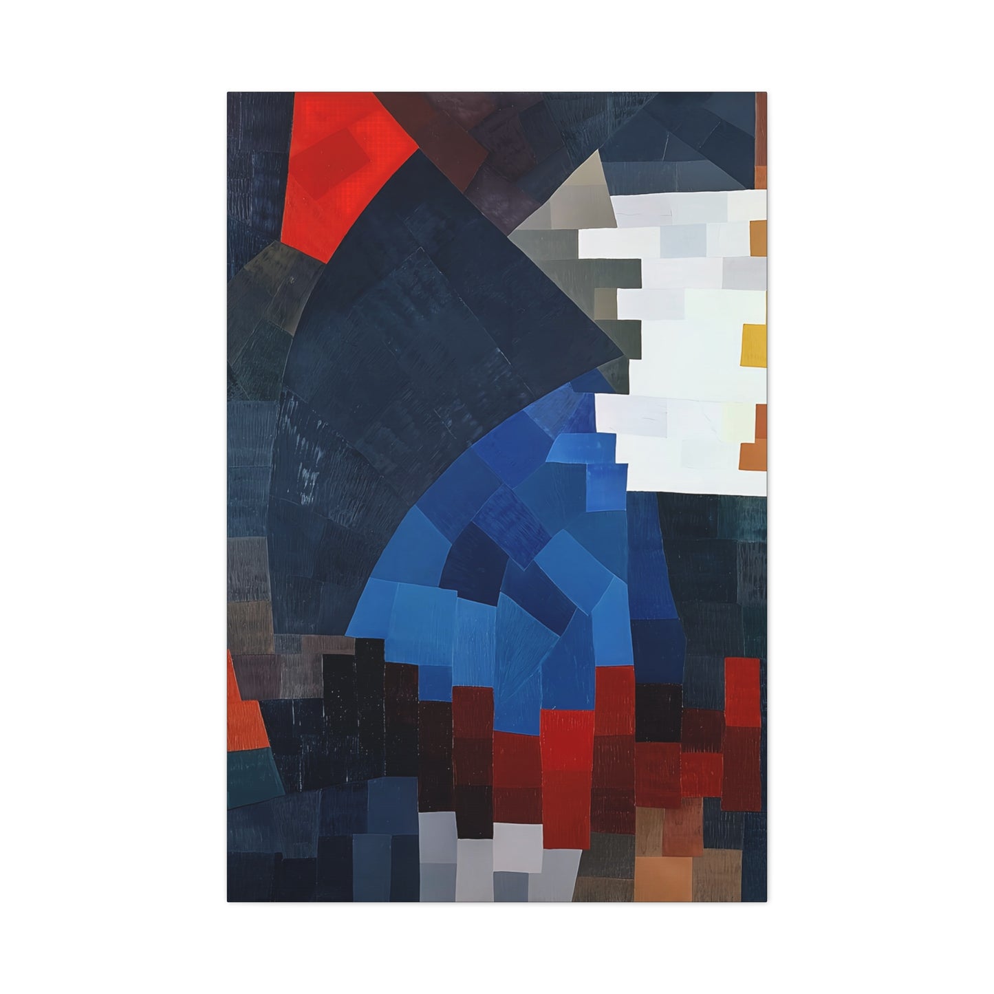 Composition (1932) by Otto Freundlich / Reproduction Fine Art sur Toile / Epaisseur 3.2 cm - 1.25 inch