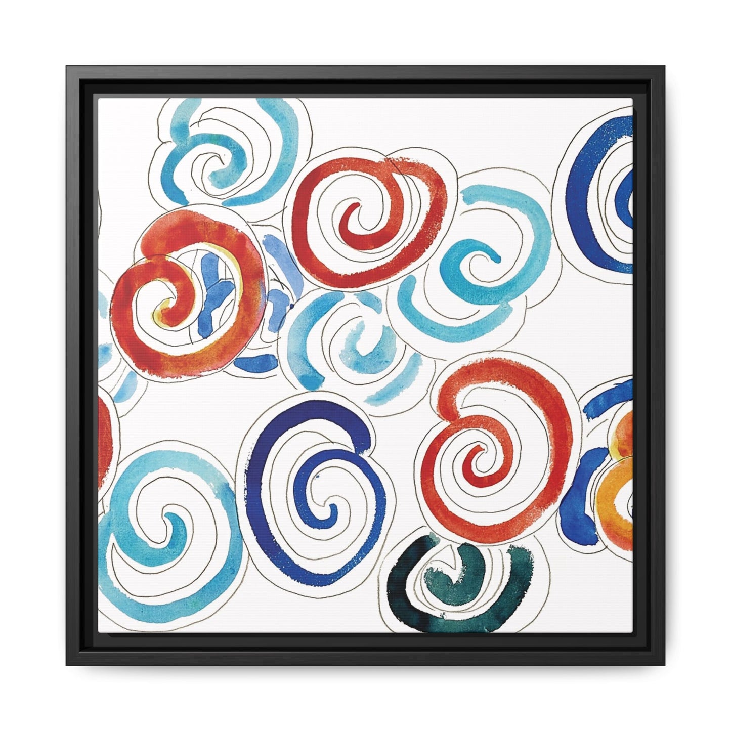 Escargots (1953) by Henri Matisse / Toile encadrée sur caisse américaine