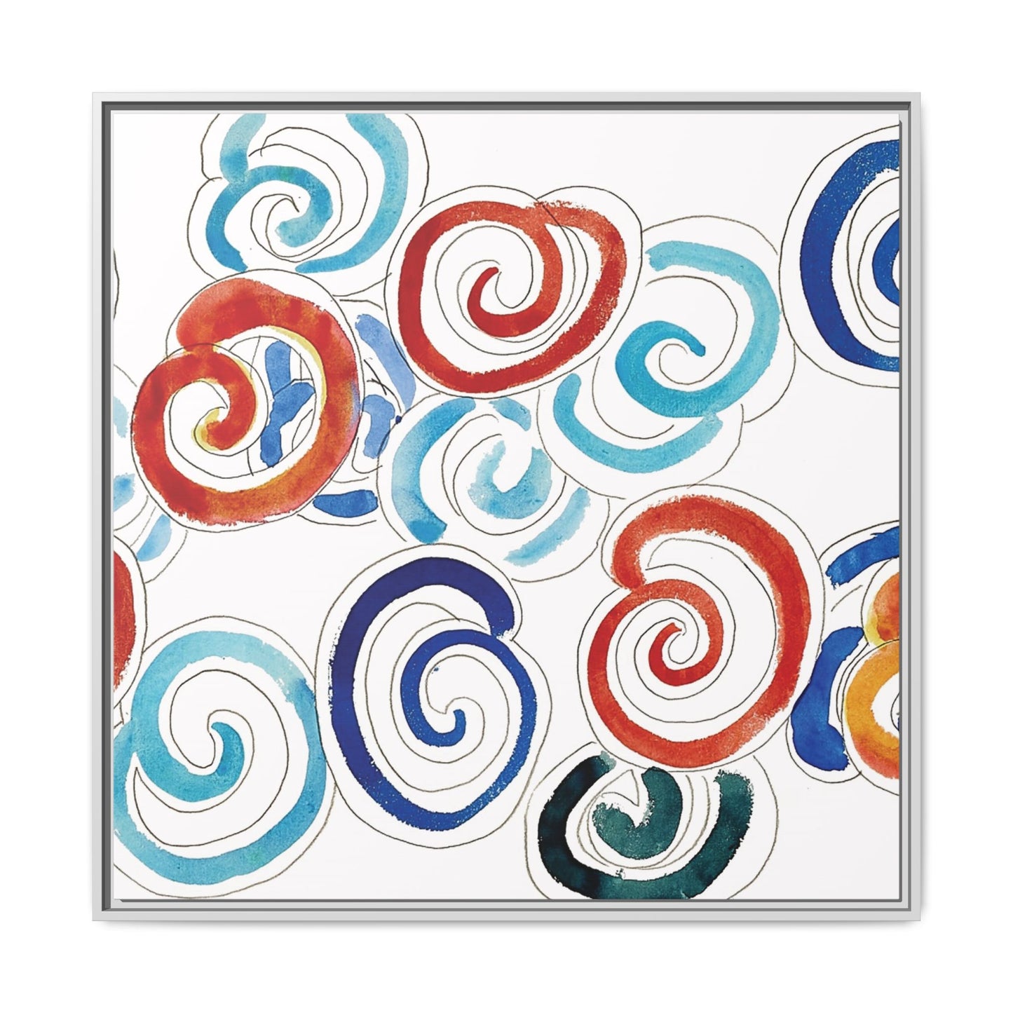 Escargots (1953) by Henri Matisse / Toile encadrée sur caisse américaine