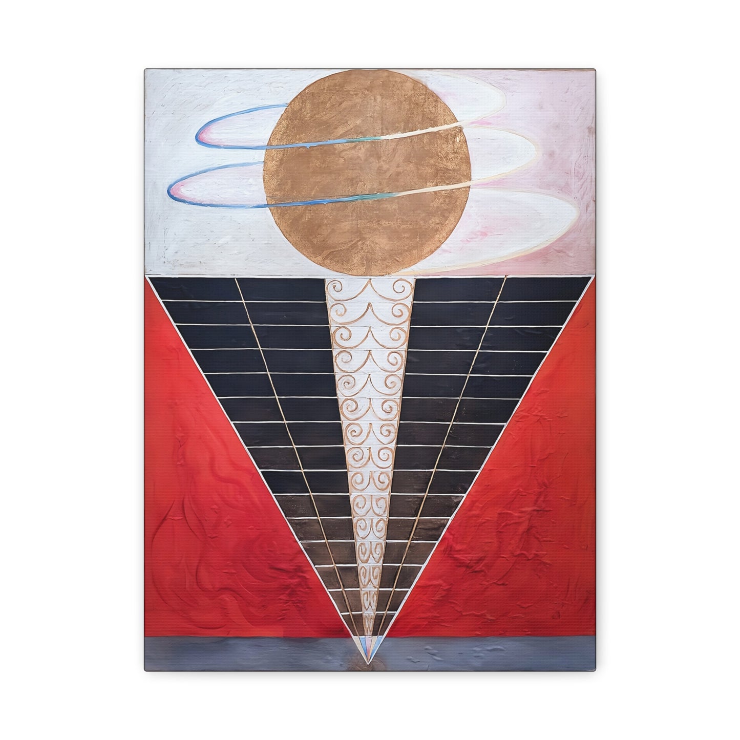 Group X, No. 2, Altarpiece (1915) by Hilma af Klint / Reproduction Fine Art sur Toile / Epaisseur 3.2 cm - 1.25 inch