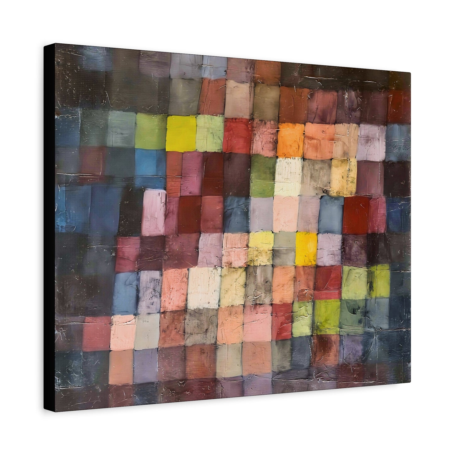 Ancient Sound (1925) by Paul Klee / Reproduction Fine Art sur Toile / Large Epaisseur 3.2 cm - 1.25 inch
