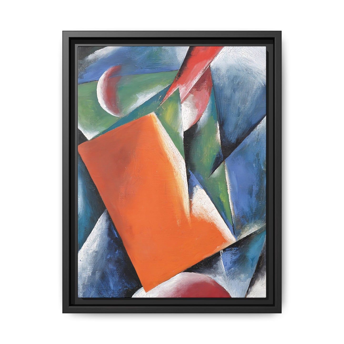 Architectonic Painting (1917) by Lyubov Popova / Toile encadrée sur caisse américaine