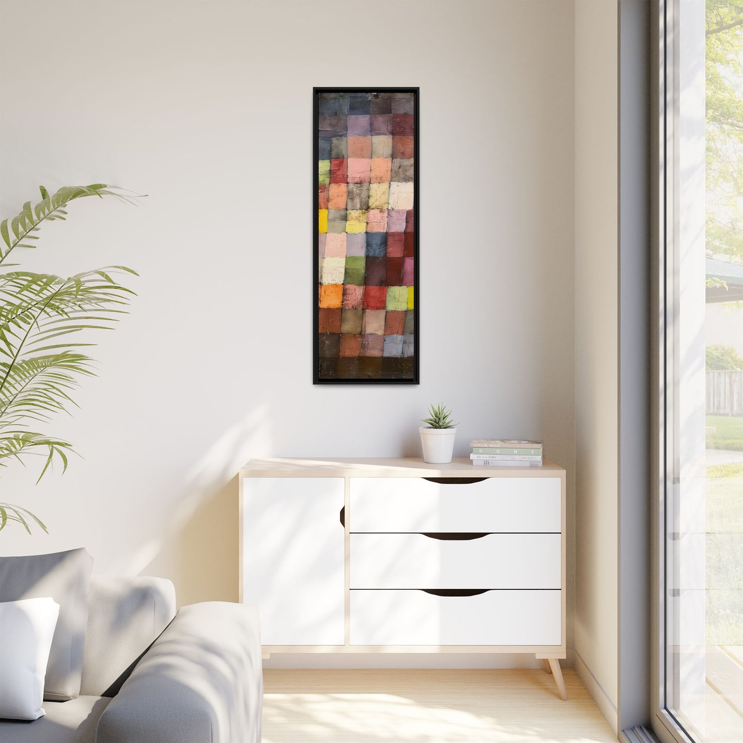 Ancient Sound (1925) by Paul Klee / Toile encadrée sur caisse américaine