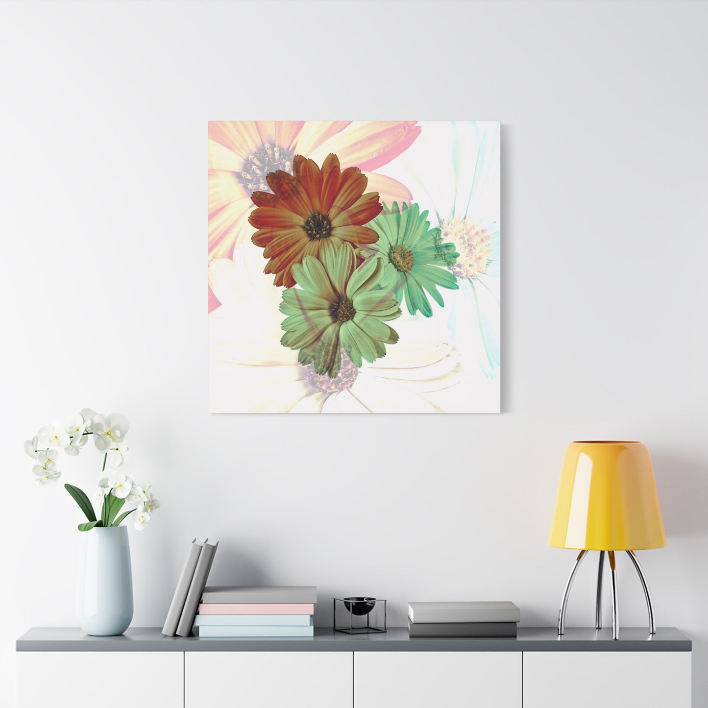 Collection Signature "FLORAL Numéro 14" sur Toile Fine Art sur Toile / Epaisseur 3,2cm - 1'25 po