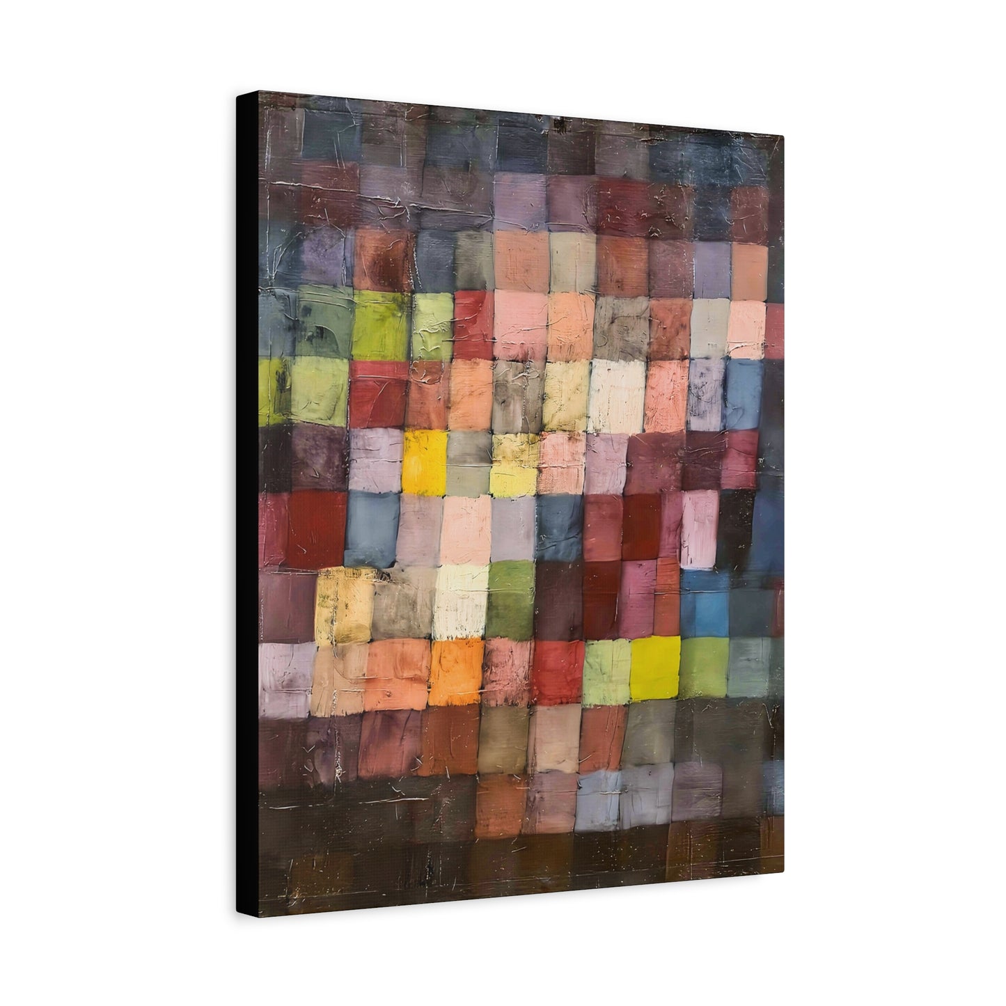 Ancient Sound (1925) by Paul Klee / Reproduction Fine Art sur Toile / Large Epaisseur 3.2 cm - 1.25 inch
