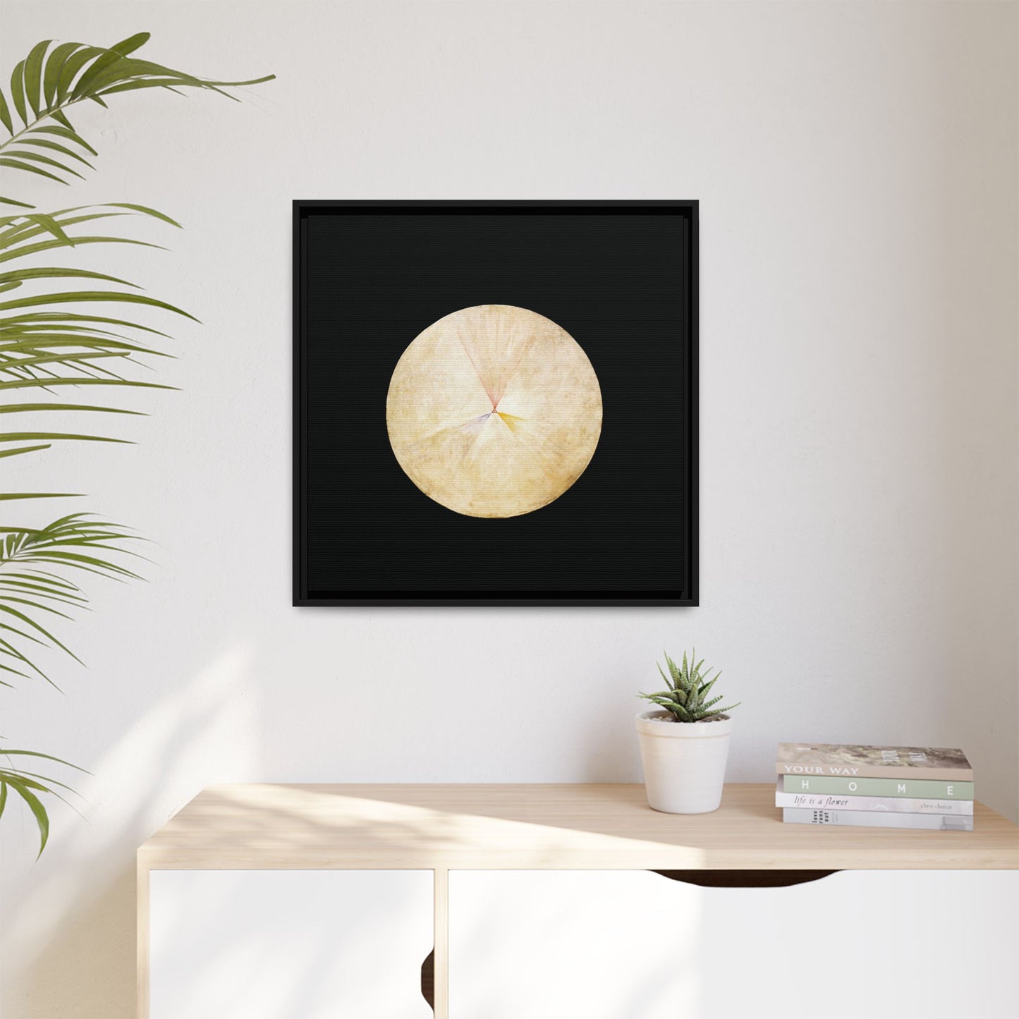 Series SUW, No 14 Swan (1914 -1915) by Hilma af Klint / Toile encadrée sur caisse américaine