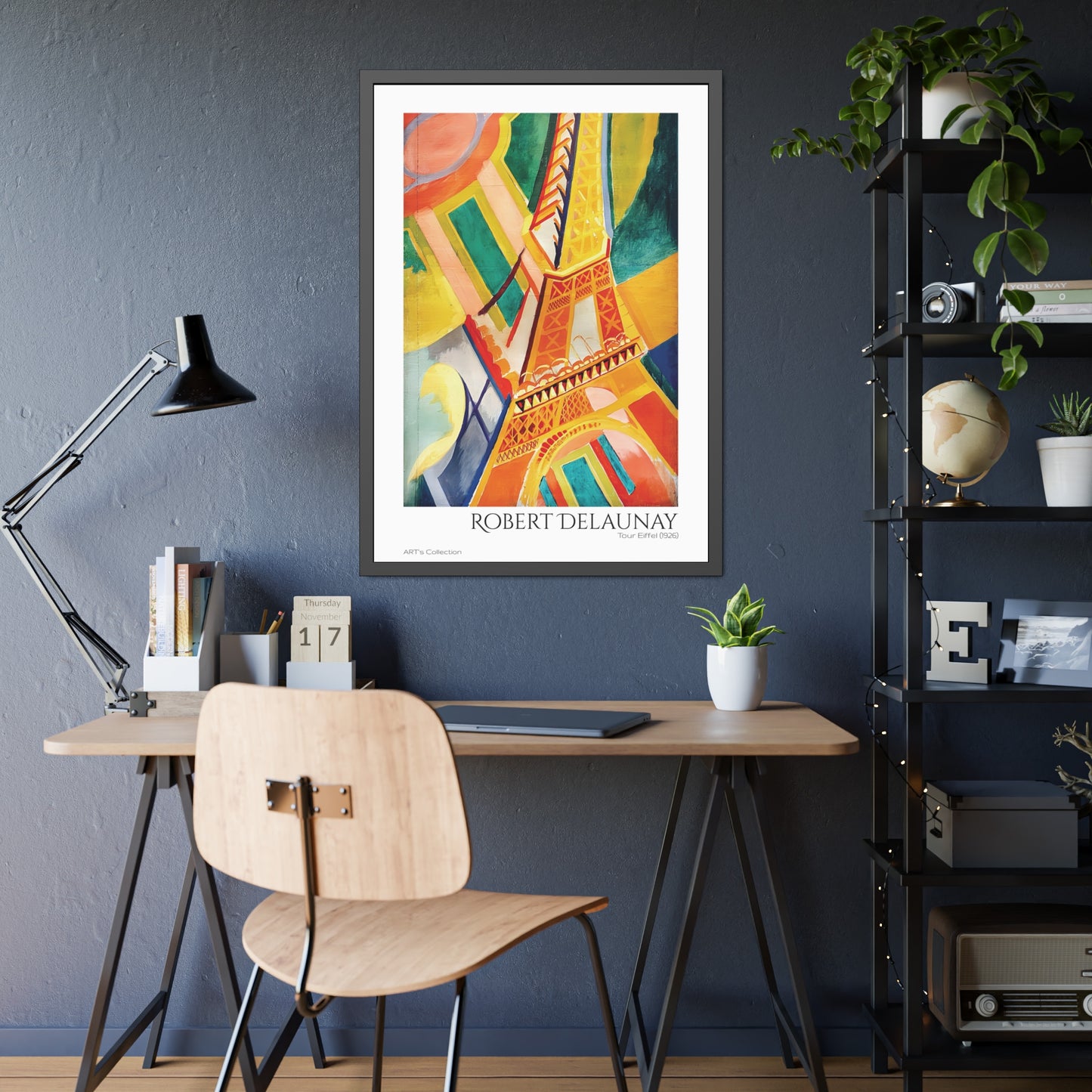 Tour Eiffel (1926) by Robert Delaunay / Affiche Encadrée série ART's Collection