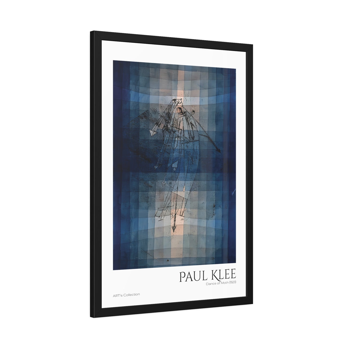 Dance of Moth (1923) by Paul Klee / Affiche Encadrée série ART's Collection