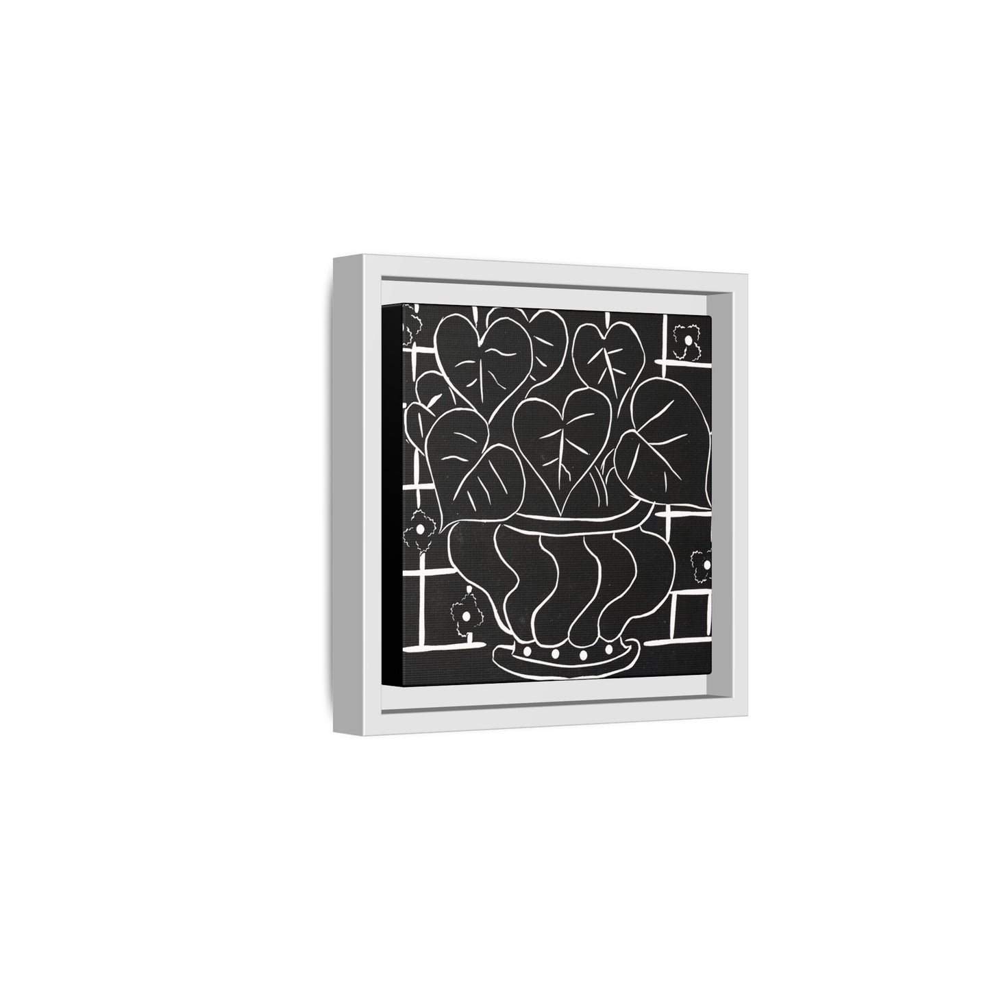 Corbeille de bégonias I (1938) by Henri Matisse / Toile encadrée sur caisse américaine