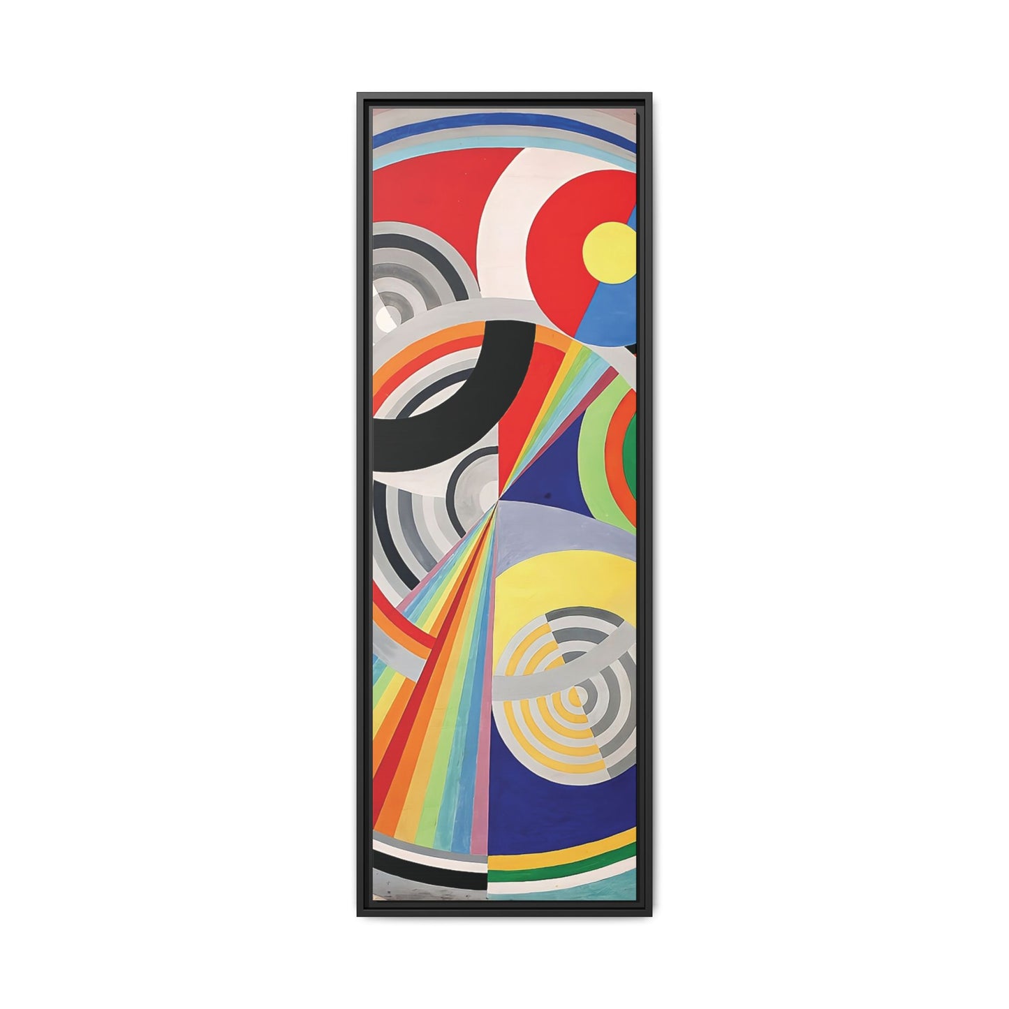 Rythme Numéro 1 (1938) by Robert Delaunay / Toile encadrée sur caisse américaine