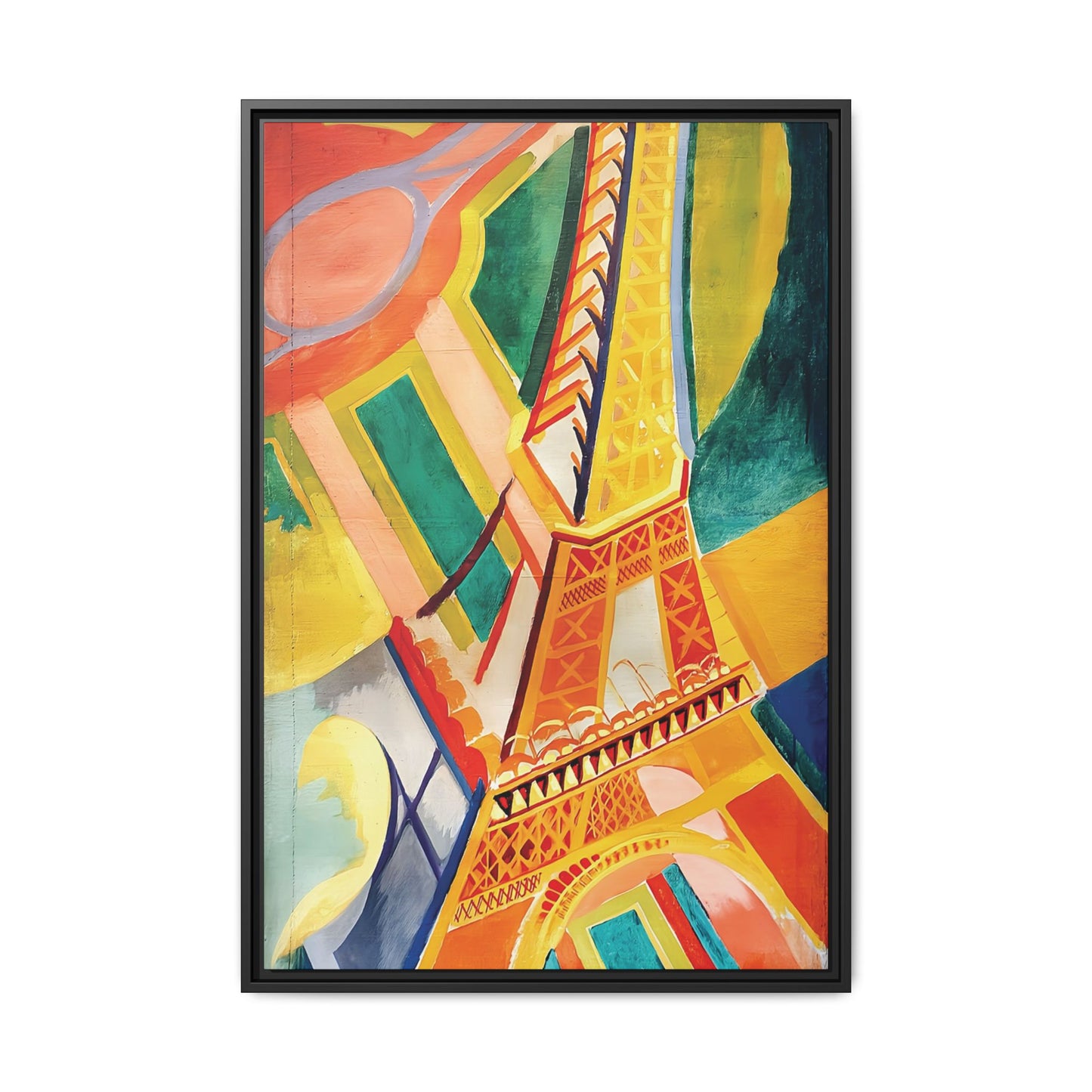 Tour Eiffel (1926) by Robert Delaunay / Toile encadrée sur caisse américaine