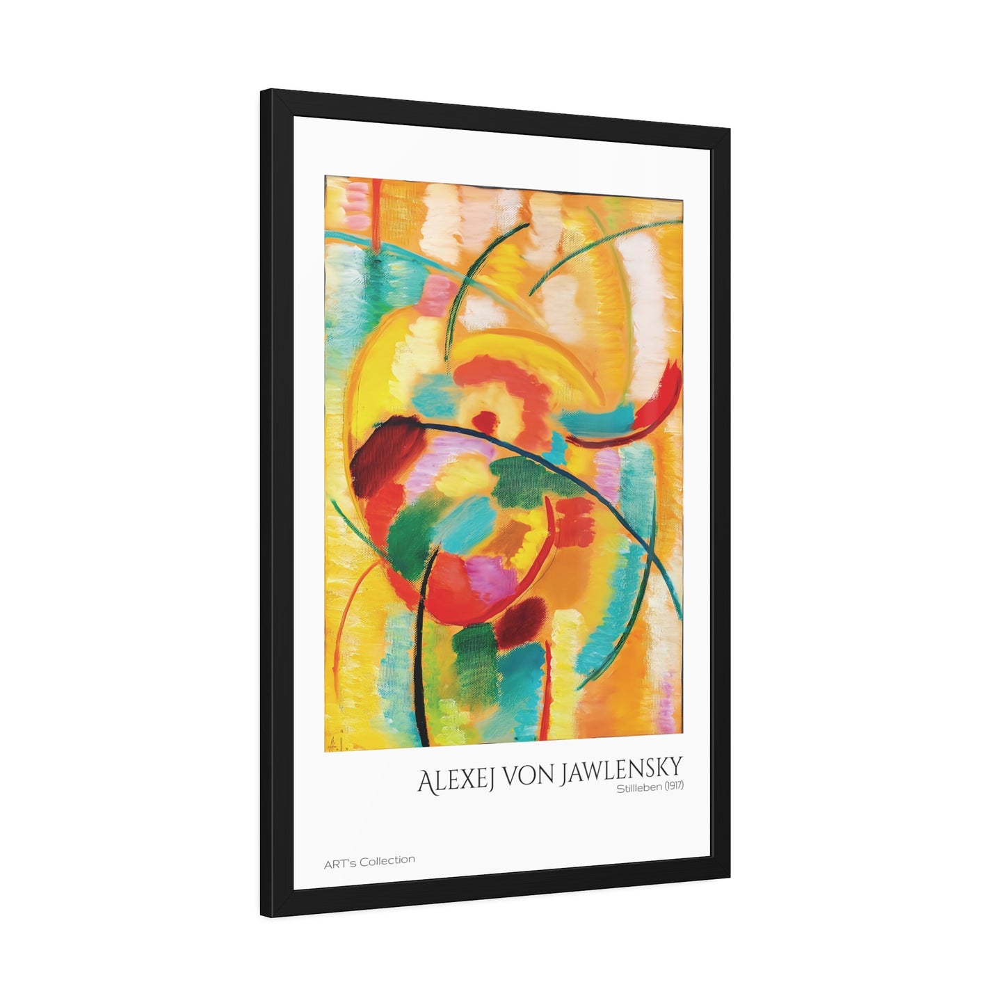 Stillleben (1917) by Alexej von Jawlensky / Affiche Encadrée série ART's Collection