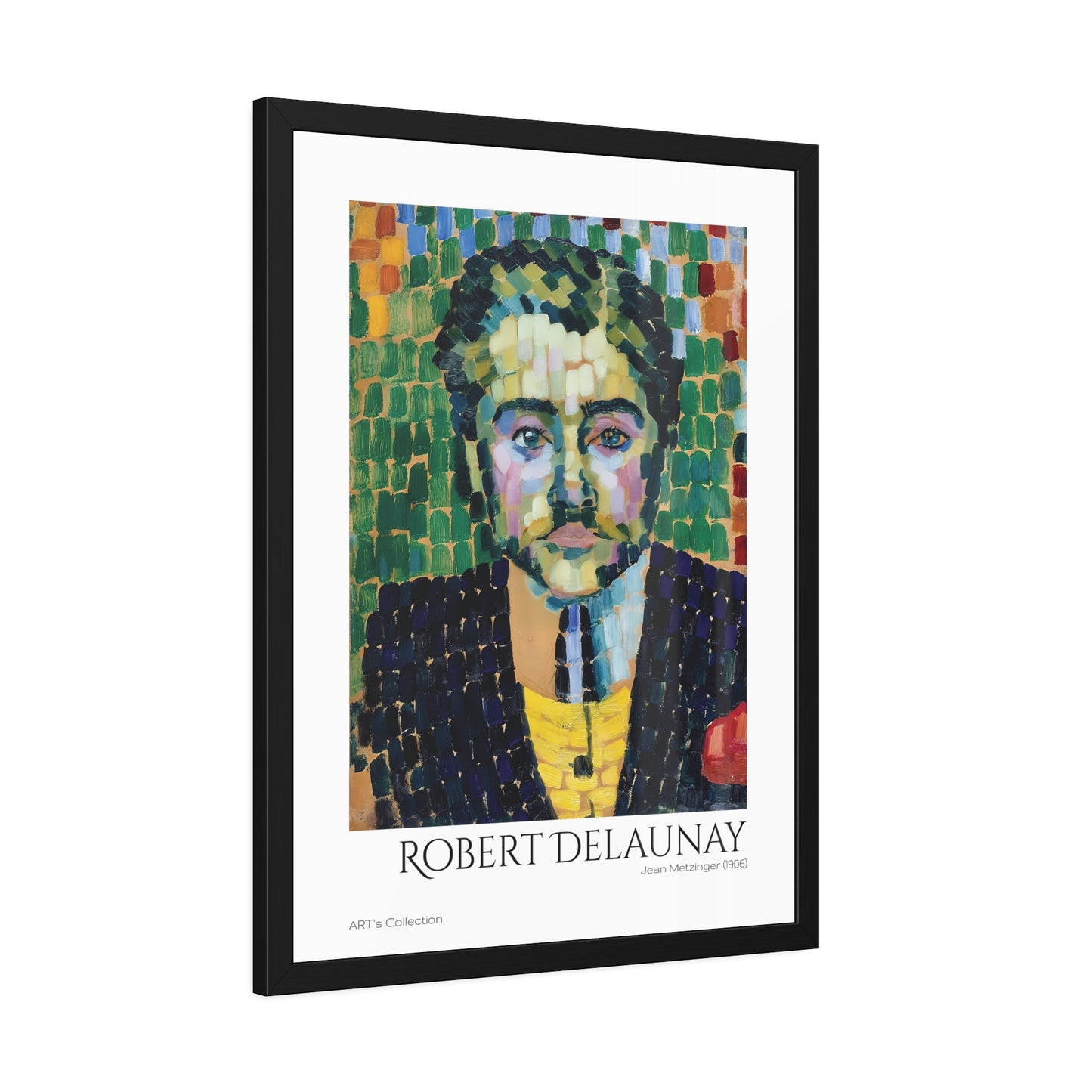 Jean Metzinger (1906) by Robert Delaunay / Affiche Encadrée série ART's Collection