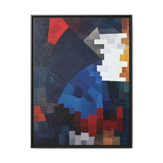 Composition (1932) by Otto Freundlich / Toile encadrée sur caisse américaine