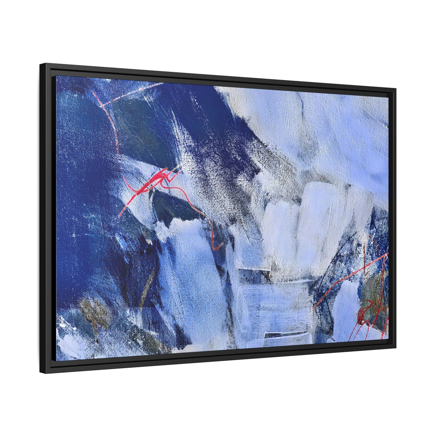 Tableau Intemporel Nuage "Série Sign Collections" / Toile encadrée sur caisse américaine