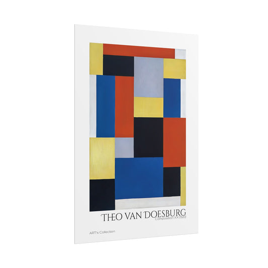Composition XX (1920) by Theo van Doesburg / Affiche imprimée - Série ART's Collection