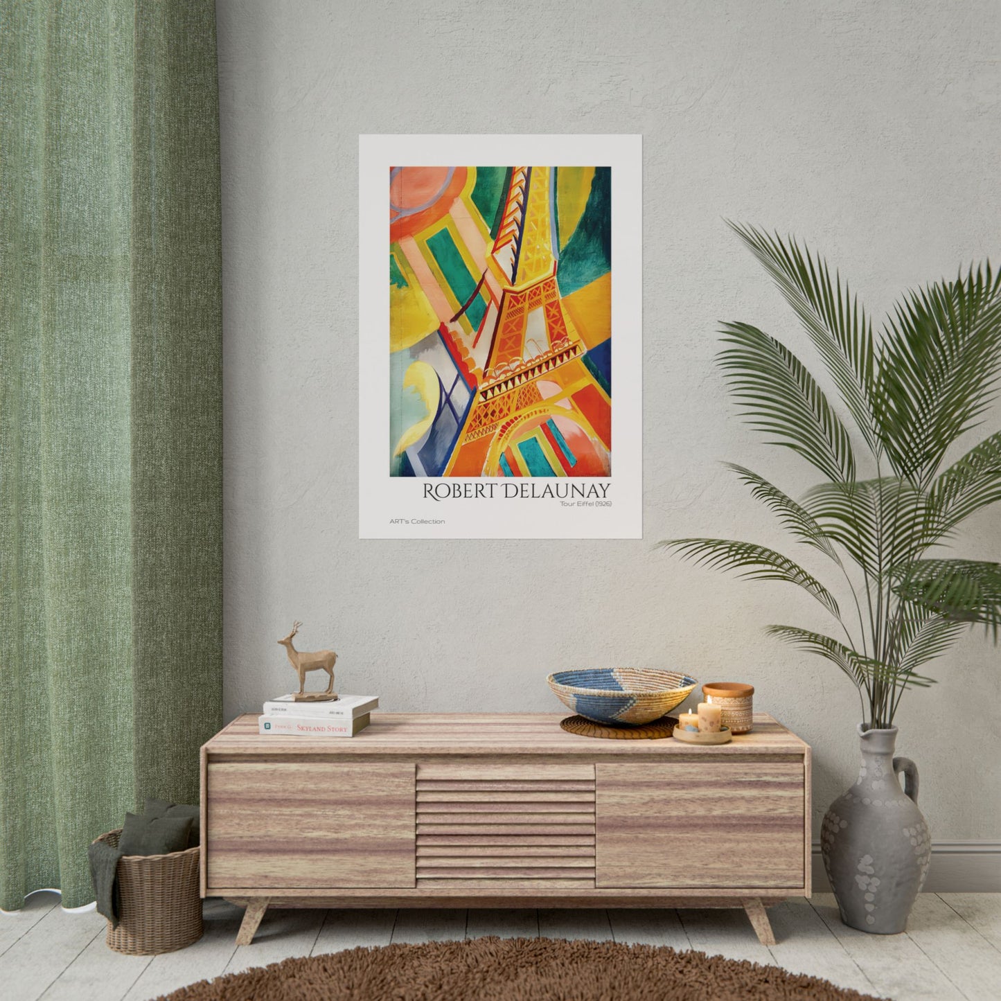 Tour Eiffel (1926) by Robert Delaunay / Affiche imprimée - Série ART's Collection