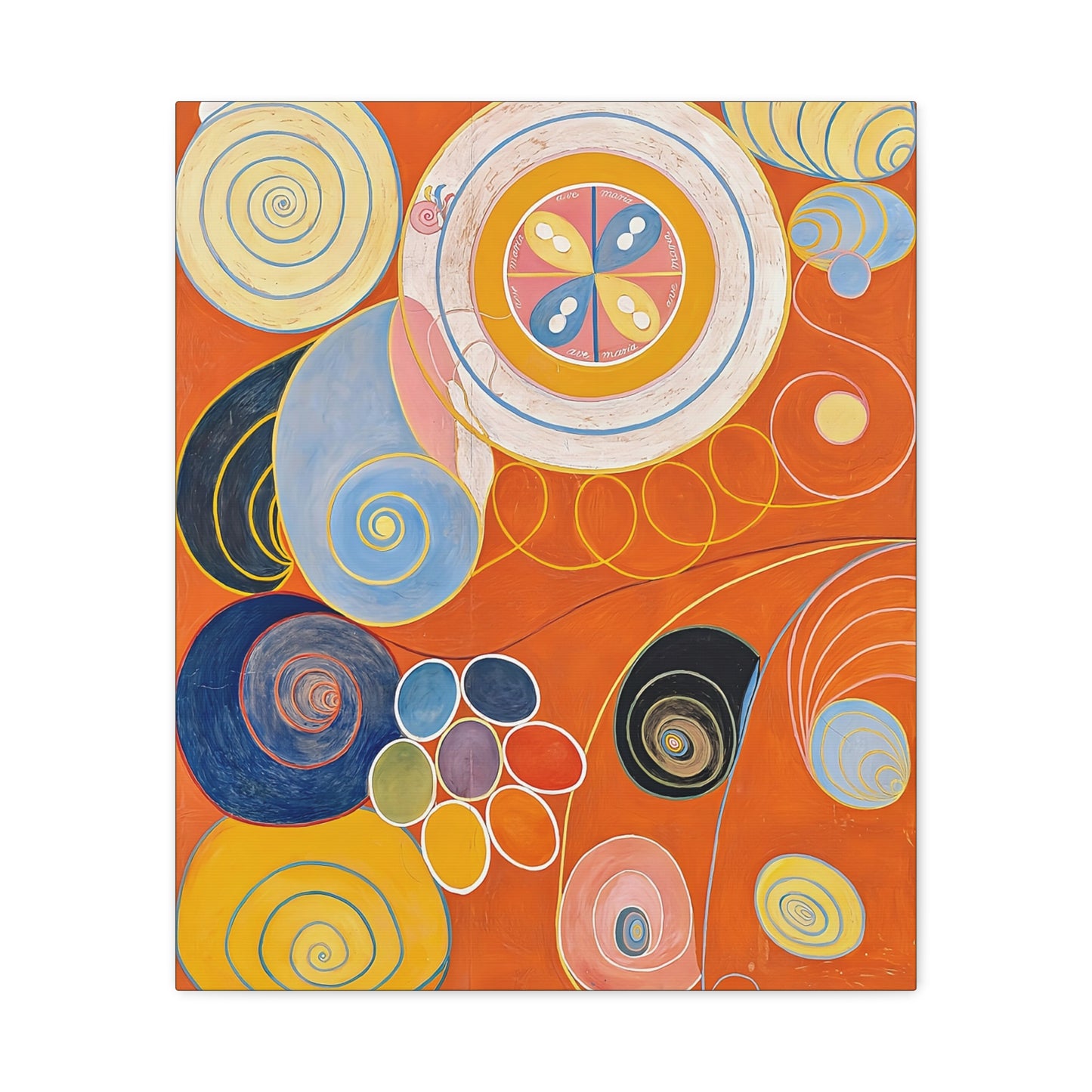 Group IV, No. 3. The Ten Largest, Youth (1907) by Hilma af Klint / Reproduction Fine Art sur Toile / Epaisseur 3.2 cm - 1.25 inch
