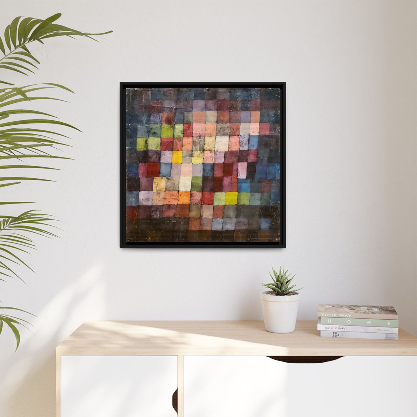 Ancient Sound (1925) by Paul Klee / Toile encadrée sur caisse américaine