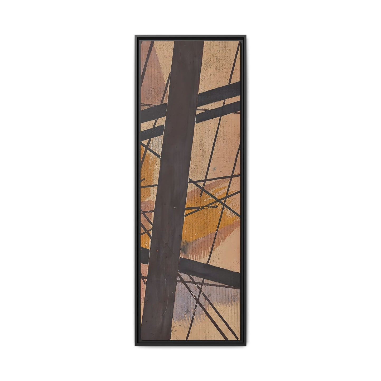 Raum-Kraft Komposition (1921-22) by Lyubov Popova / Toile encadrée sur caisse américaine