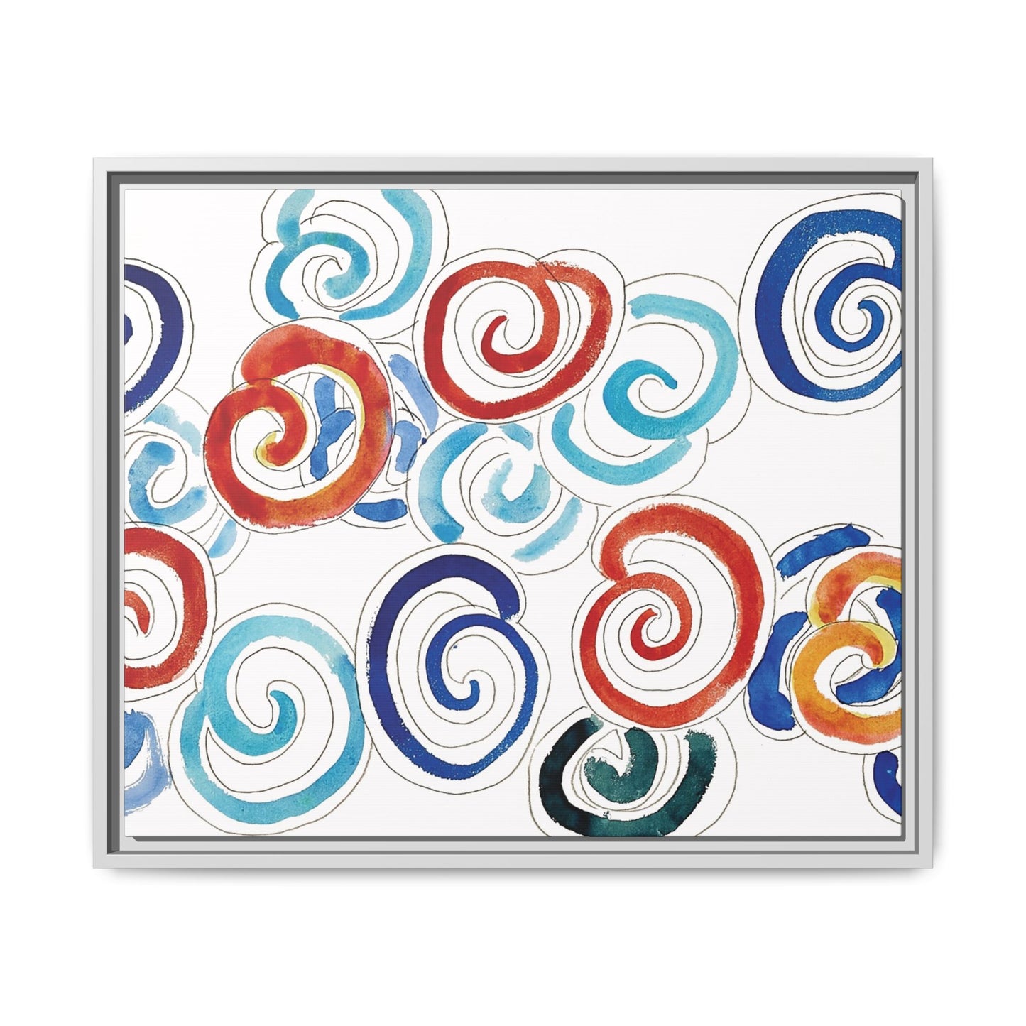 Escargots (1953) by Henri Matisse / Toile encadrée sur caisse américaine